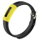 Intelligent Wearable Device, Solid Color Silicone Watch Protective Case for FITBIT Alta / HR(Yellow) - 1
