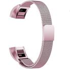 Stainless Steel Magnet Watch Band for FITBIT Alta,Size:Small,130-170mm(Cherry Gold) - 1