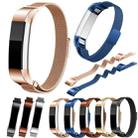 Stainless Steel Magnet Watch Band for FITBIT Alta,Size:Small,130-170mm(Rose Gold) - 8