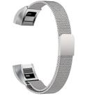 Stainless Steel Magnet Watch Band for FITBIT Alta,Size: Large, 170-236mm(Silver) - 1