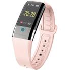 X1 1.08 inch Color Screen IP67 Waterproof Smart Watch Wristband,Support Message Reminder / Heart Rate Monitor / Blood Oxygen Monitoring / Blood Pressure Monitoring/ Sleeping Monitoring (Pink) - 1