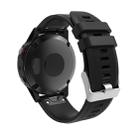 Smart Watch Charging Port Silica Gel Anti-dust Stopper Dustproof Plug for Fenix 5 / 5S / 5X(Black) - 1