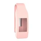 Smart Watch Silicone Clip Button Protective Case for Fitbit Inspire / Inspire HR / Ace 2(Pink) - 1