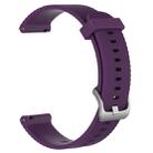 Smart Watch Silicone Watch Band for POLAR Vantage M 22cm(Purple) - 1