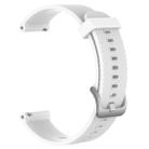 Smart Watch Silicone Watch Band for POLAR Vantage M 22cm(White) - 1