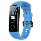 Smart Watch Silicone Watch Band for Huawei Honor Band 4 / Band 5(Sky Blue) - 1