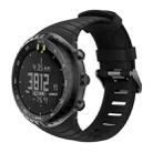 Smart Watch Silicone Watch Band for Suunto Core(Black) - 1
