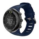 Smart Watch Silicone Watch Band for Suunto Core(Blue) - 1