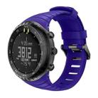 Smart Watch Silicone Watch Band for Suunto Core(Purple) - 1