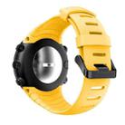 Smart Watch Silicone Watch Band for Suunto Core(Yellow) - 3