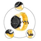 Smart Watch Silicone Watch Band for Suunto Core(Yellow) - 5