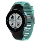 Smart Watch Silicone Watch Band for Garmin Forerunner 610(Mint Green) - 1