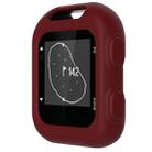 Silicone Protective Case for Garmin Approach G10 Golf(Wine Red) - 1