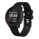 Smart Watch Silicone Watch Band for Garmin Forerunner 245(Black) - 1
