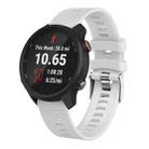 Smart Watch Silicone Watch Band for Garmin Forerunner 245(White) - 1