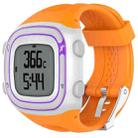 For Garmin Forerunner 10 / 15 Female Style Silicone Sport Watch Band (Orange) - 1