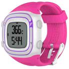 For Garmin Forerunner 10 / 15 Female Style Silicone Sport Watch Band (Pink) - 1