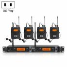 XTUGA IEM1200 Wireless Transmitter 4 Bodypack Stage Singer In-Ear Monitor System(US Plug) - 1