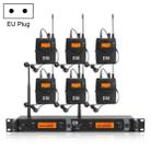 XTUGA IEM1200 Wireless Transmitter 6 Bodypack Stage Singer In-Ear Monitor System(EU Plug) - 1