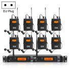 XTUGA IEM1200 Wireless Transmitter 8 Bodypack Stage Singer In-Ear Monitor System(EU Plug) - 1