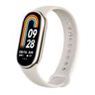 [HK Warehouse] Original Xiaomi Mi Band 8 Global 1.62 inch AMOLED Screen 5ATM Waterproof Smart Watch, Support Blood Oxygen / Heart Rate Monitor (Light Gold) - 1