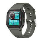 Lokmat FT10 1.3 inch IPS Touch Screen Waterproof Smart Watch, Support Music Play / Heart Rate / Blood Pressure Monitor(Green) - 1