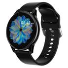 Lokmat T2 Pro 1.28 inch IPS Touch Screen Waterproof Smart Watch, Support Heart Rate / Blood Pressure Monitor (Black) - 1