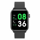 LOKMAT KW37 Waterproof Health  Smart Watch, Heart Rate / Pedometer / Sleep / Sedentary Reminder (Black) - 1