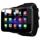 LOKMAT APPLLP Max 4G Call Smart Watch, 2.88 inch MTK6761 Quad Core, 4GB+64GB, Android  9.0, GPS, Heart Rate (Black) - 1