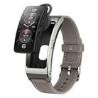 Original Huawei TalkBand B7 Smart Bracelet, 1.53 inch Screen, Support Bluetooth Call / Heart Rate / Blood Oxygen / Sleep Monitoring (Grey) - 1