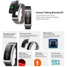Original Huawei TalkBand B7 Smart Bracelet, 1.53 inch Screen, Support Bluetooth Call / Heart Rate / Blood Oxygen / Sleep Monitoring (Grey) - 6