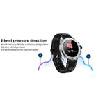 DT28 1.54inch IP68 Waterproof Silicone Strap Smartwatch Bluetooth 4.2, Support Incoming Call Reminder / Blood Pressure Monitoring / Watch Payment(Black Silver) - 8