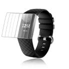 5 PCS  for Fitbit Charge 3 / 4 TPU Soft Explosion-proof Screen Film - 1