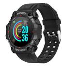 FD68 1.3 inch Color Round Screen Sport Smart Watch, Support Heart Rate / Multi-Sports Mode(Black) - 1