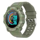 FD68 1.3 inch Color Round Screen Sport Smart Watch, Support Heart Rate / Multi-Sports Mode(Green) - 1