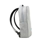 POFOKO A800 Series Polyester Waterproof Laptop Handbag for 15 inch Laptops (Light Grey) - 5