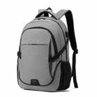 cxs-612 Multifunctional Oxford Laptop Bag Backpack (Light Grey) - 1