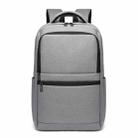 cxs-619 Multifunctional Oxford Laptop Bag Backpack (Light Grey) - 1