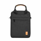 WIWU 11 inch Fashion Waterproof Pioneer Vertical Digital Handbag(Black) - 2
