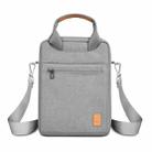 WIWU 11 inch Fashion Waterproof Pioneer Vertical Digital Handbag(Grey) - 1