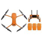 Sunnylife Carbon Fiber Waterproof All-surround 3D PVC Sticker Kit for DJI Mavic 2 Pro / Zoom Drone Quadcopter(Orange) - 1