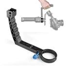 YELANGU A67 Lifting Handle Pot Handheld Stabilizer Extension Mount for DJI Ronin S (Black) - 1