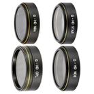 4 in 1 HD Drone Star Effect + ND2 + ND4 + CPL Lens Filter Kits for DJI Phantom 4 Pro - 1