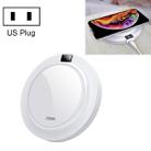 JOYROOM JR-A16 18W Intelligent Fast Wireless Charger, US Plug(White) - 1