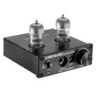 LINEPAUDIO A962 HiFi 6J9 Vacuum Tube Power Headphone Amplifier USB ASIO Sound Card(Black) - 1