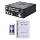 MA-005A 2CH 35W+35W HiFi Stereo Audio Amplifier with  Remote Control, Support FM / SD / MP3 Player / USB / Display, AC 220V / DC 12V - 6