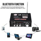 Car / Household Amplifier Audio, Support Bluetooth / MP3 / USB / FM / SD Card with Remote Control, US Plug - 9