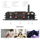 Car / Household Four Channels LED Display Amplifier Audio, Support Bluetooth / MP3 / USB / FM / SD Card with Remote Control, US Plug - 4