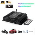 Car / Household Four Channels LED Display Amplifier Audio, Support Bluetooth / MP3 / USB / FM / SD Card with Remote Control, US Plug - 5
