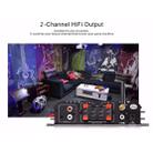 Car / Household Four Channels LED Display Amplifier Audio, Support Bluetooth / MP3 / USB / FM / SD Card with Remote Control, US Plug - 11